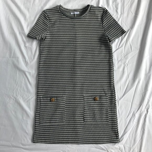 Zara Houndstooth Dress - Picture 1 of 4